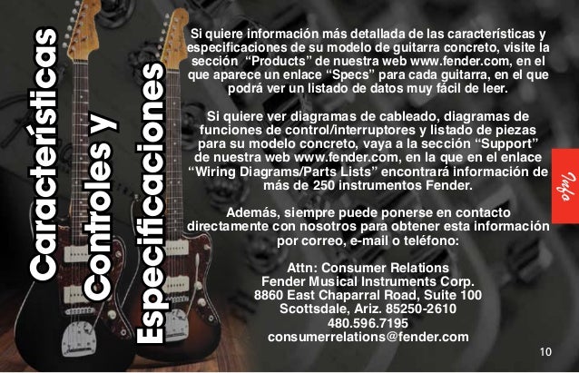 Fender electric guitars_manual_(2011)_spanish 1962 fender precision wiring diagrams 