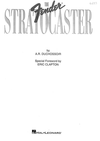 Fender stratocaster(the book)