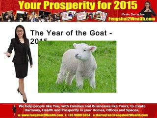 The Year of the Goat -
2015
 