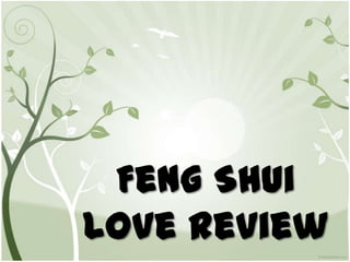 Feng Shui
Love Review
 