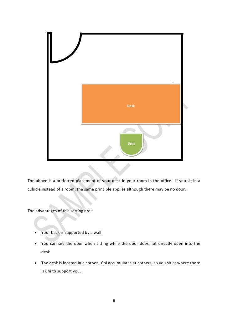 Feng Shui Study Table Location