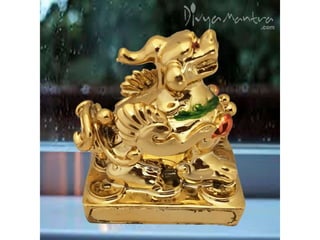 Feng shui pair of pi yao or pi xiu for wealth protection | PPTX