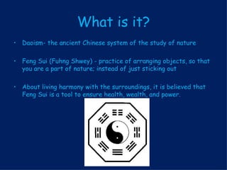 Modern World History Feng Shui Project | PPT