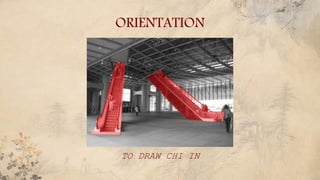 ORIENTATION
TO DRAW CHI IN
 