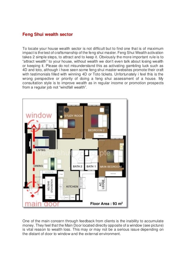 Feng Shui Wealth Sector