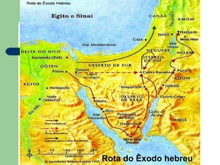 Rota do Êxodo hebreu
 