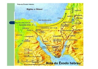 Rota do Êxodo hebreu
 