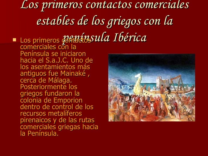 Fenicios Y Griegos En La Península Ibérica