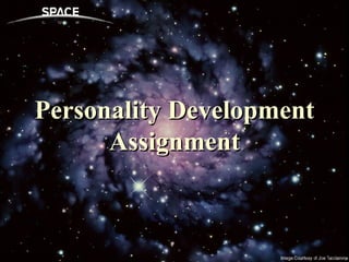 Personality Development Assignment 