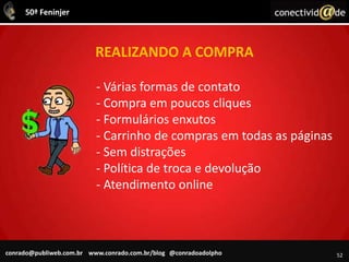  Muitas fotos e textos com detalhes- Facilitar avaliação tangível e intangível- Amostra grátis