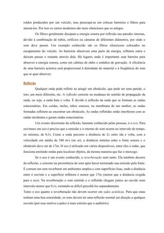 FenôMenos Com Ondas Sonoras