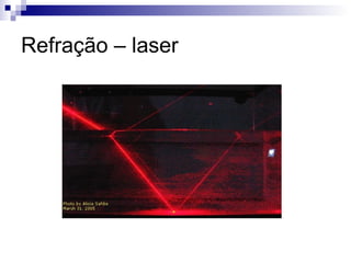 Refração – laser
 
