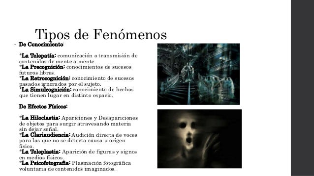 Fenómenos paranormales