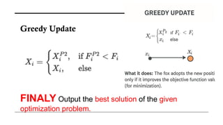fennec fox optimization algorithm for optimal solution | PDF