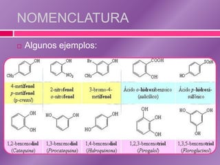 NOMENCLATURA
   Algunos ejemplos:
 