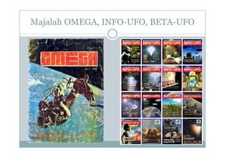 Majalah OMEGA, INFO-UFO, BETA-UFO
j , ,
 