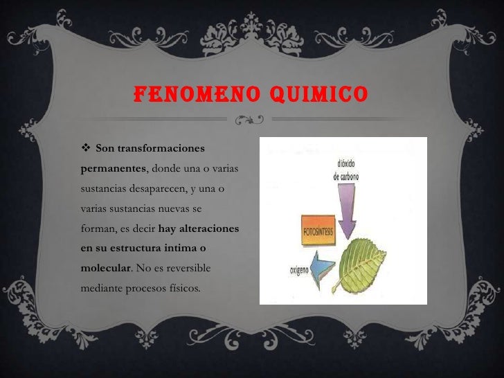 Que Diferencia Hay Entre Fenomeno Fisico Y Quimico Esta