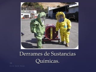 Derrames de Sustancias Químicas. 