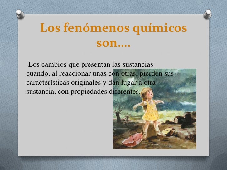 Fenómenos químicos