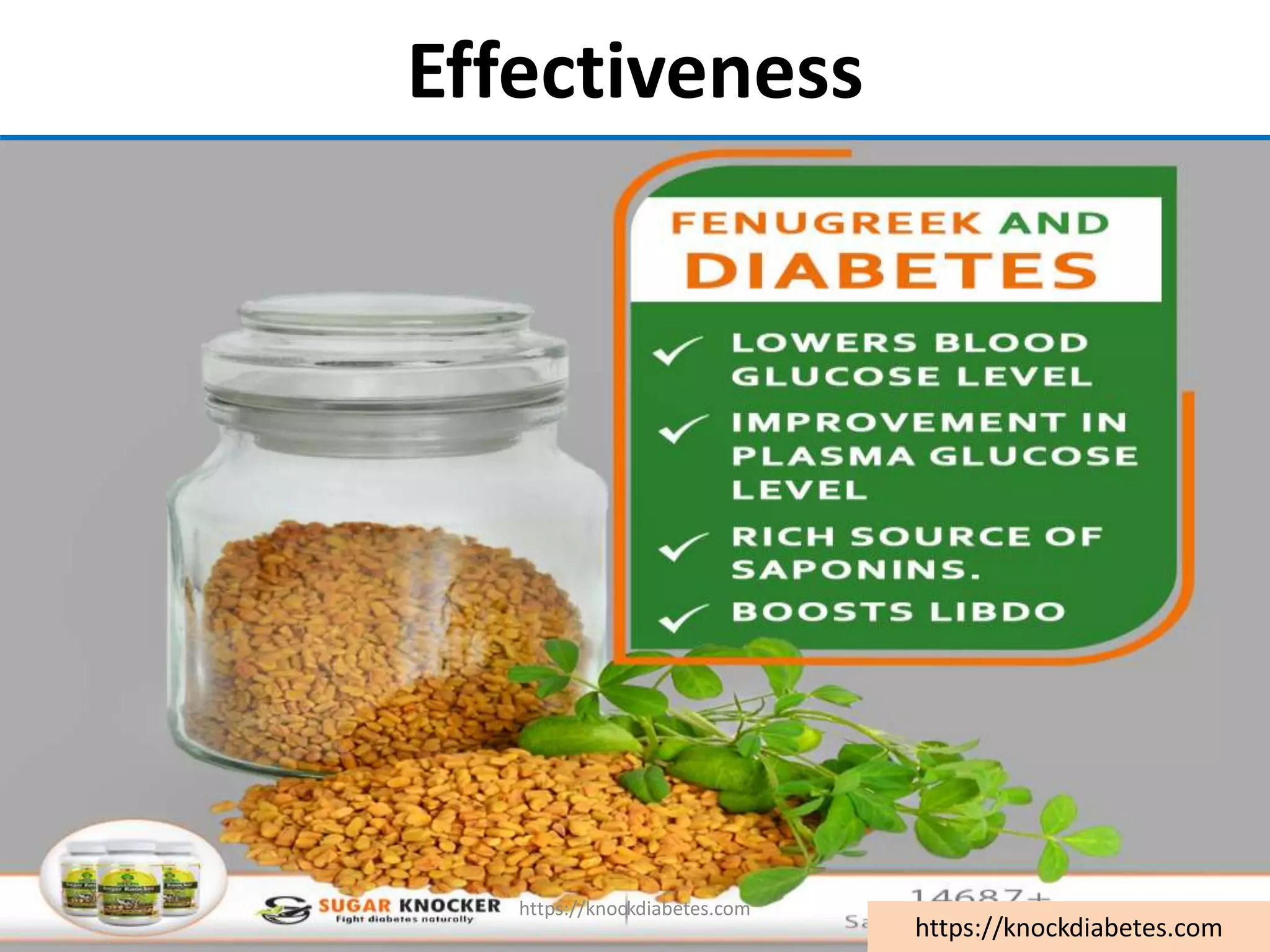 What are the uses, side effects, & dosage of Fenugreek for Diabetes? PPT