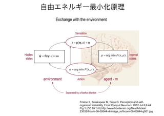 「アクティブビジョンと フリストン自由エネルギー原理」@北大20170111