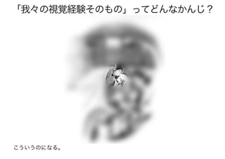 「アクティブビジョンと フリストン自由エネルギー原理」@北大20170111