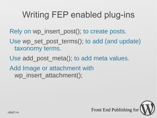 */wp-admin/ can scare users away and decrease sexyness of your application  