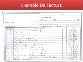 Exemplo Da Factura
 