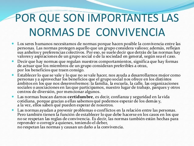 convivencia