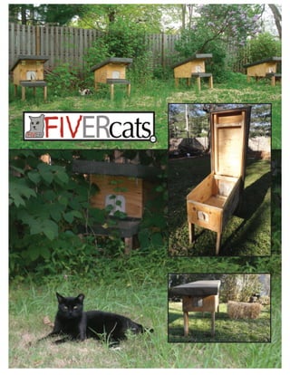 Feral cat house plans
