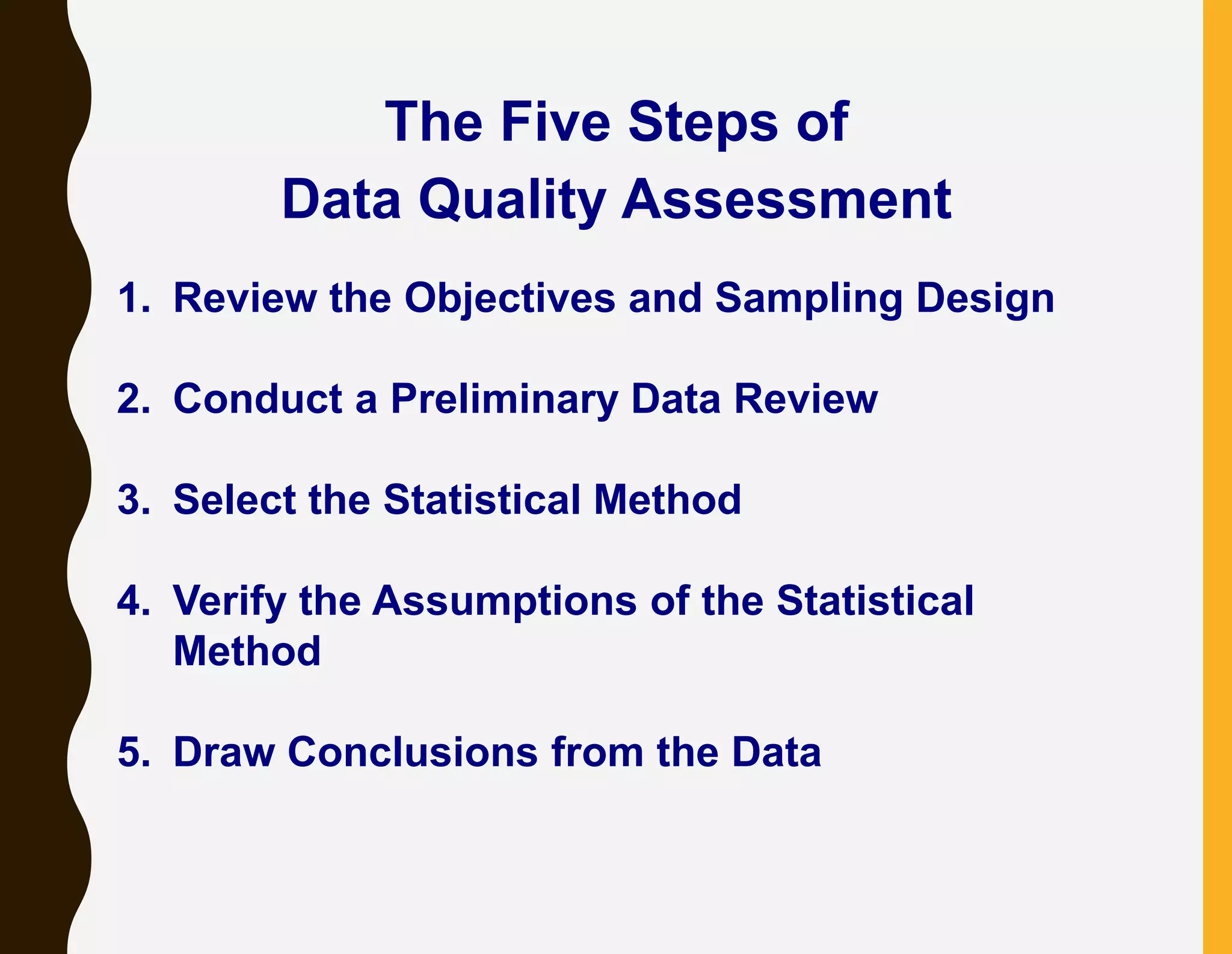 Role of Data Quality Assessment in a Project | PDF | Computer Software ...