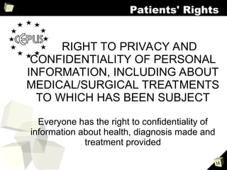 Patients rights in the hospital, how to advocate the rights of patients ...