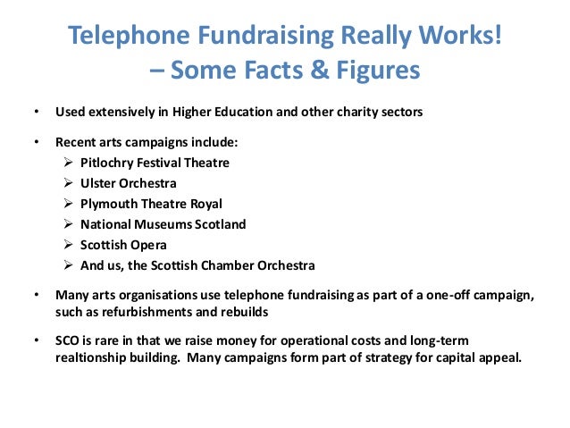 Telephone Fundraising In The Arts