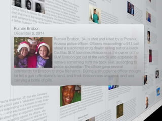 Ferguson: one year later