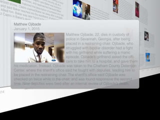 Ferguson: one year later