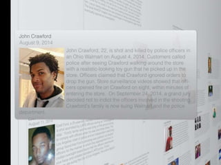 Ferguson: one year later