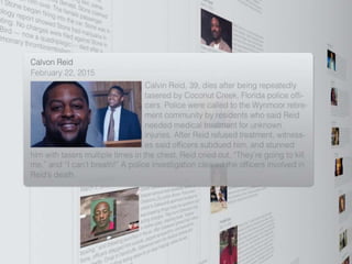 Ferguson: one year later