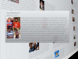 Ferguson: one year later