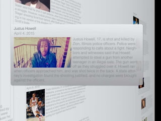 Ferguson: one year later