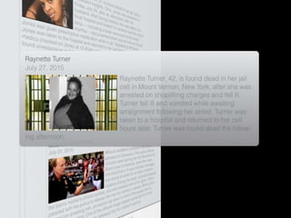 Ferguson: one year later