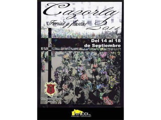 Programa Feria de Cazorla 2011