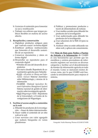 “Feria del Conocimiento América Latina y el Caribe: Casos destacados en agricultura, desarrollo y seguridad alimentaria” 
