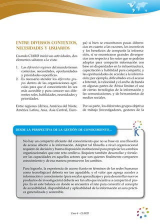 “Feria del Conocimiento América Latina y el Caribe: Casos destacados en agricultura, desarrollo y seguridad alimentaria” 