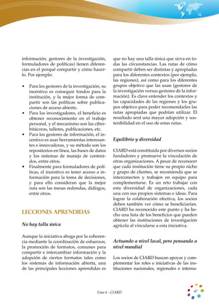 “Feria del Conocimiento América Latina y el Caribe: Casos destacados en agricultura, desarrollo y seguridad alimentaria” 