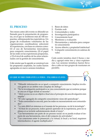 “Feria del Conocimiento América Latina y el Caribe: Casos destacados en agricultura, desarrollo y seguridad alimentaria” 