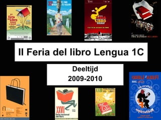 II Feria del libro Lengua 1C Deeltijd 2009-2010 