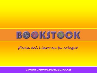 ¡Feria del Libro en tu colegio!  