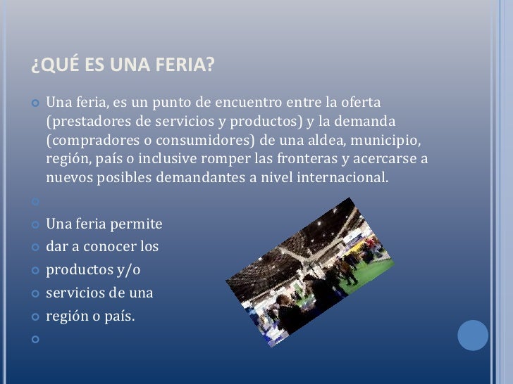 Feria empresarial