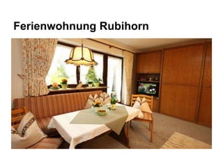 Ferienwohnung Rubihorn
 