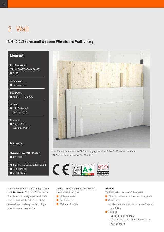 fermacell special fire protection with cross laminated timber (clt)